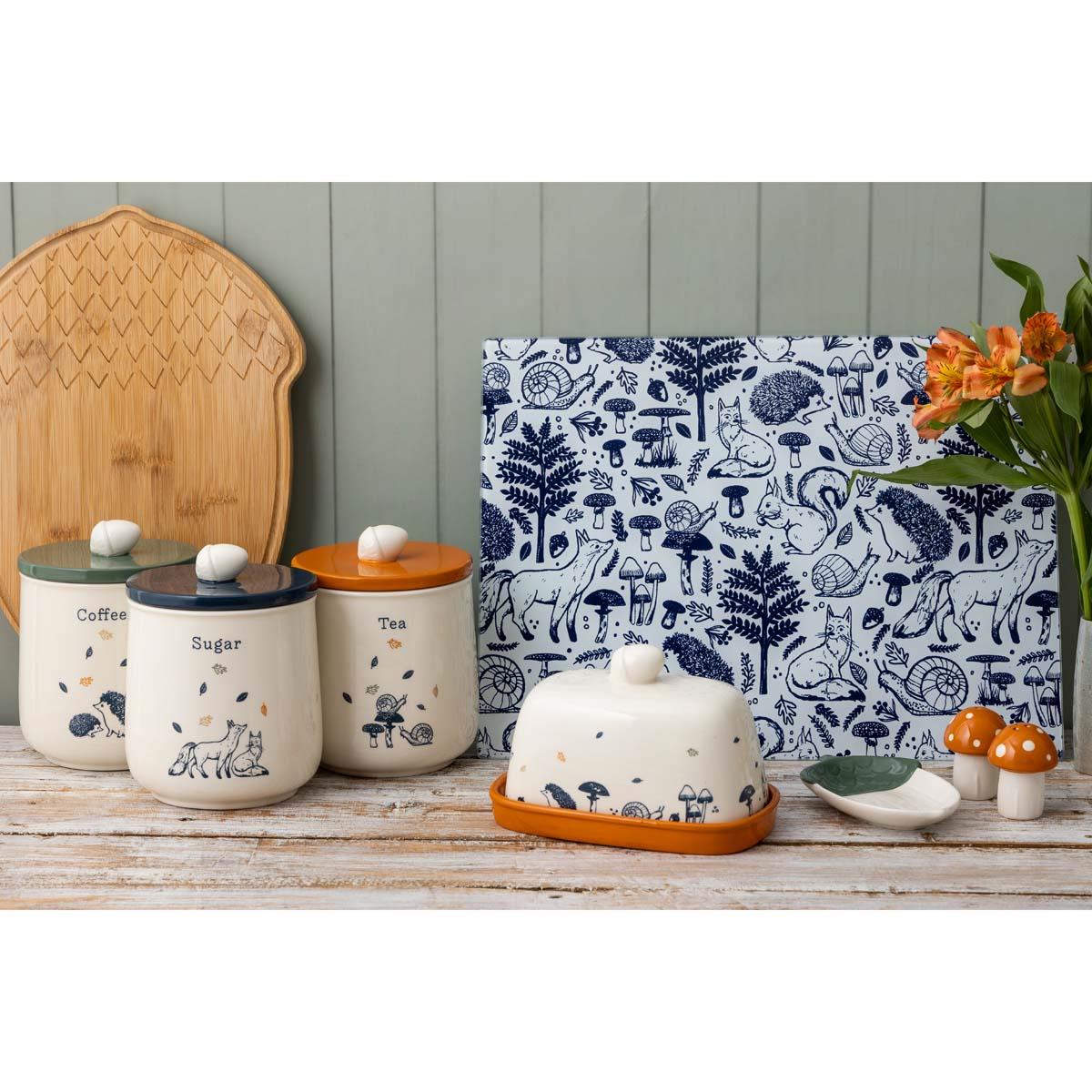 Price and Kensington Woodland Butter Dish