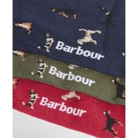 Barbour Mens Dog Sock Gift Set