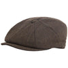Barbour Mens Fyne Tweed Baker Boy Cap
