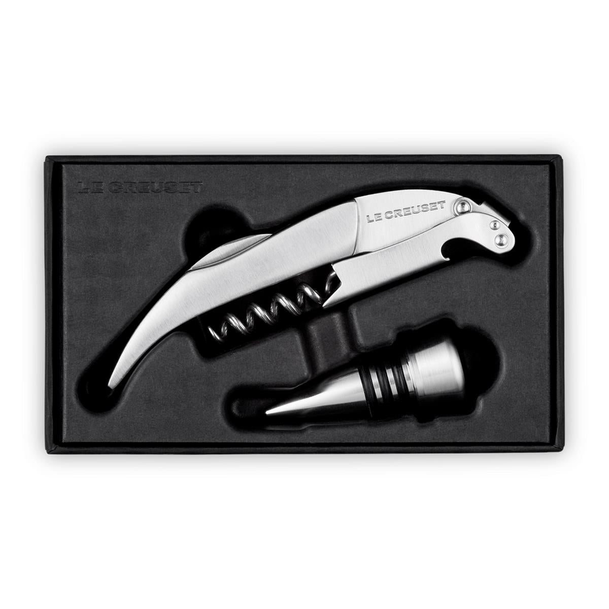 Le Creuset Wine Accessories GS191 Premium WT Stainless Steel & Stainless Steel Stopper / 49905000010002