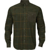 Willow Green Check Harkila Mens Kaldfjord Corduroy Check Shirt