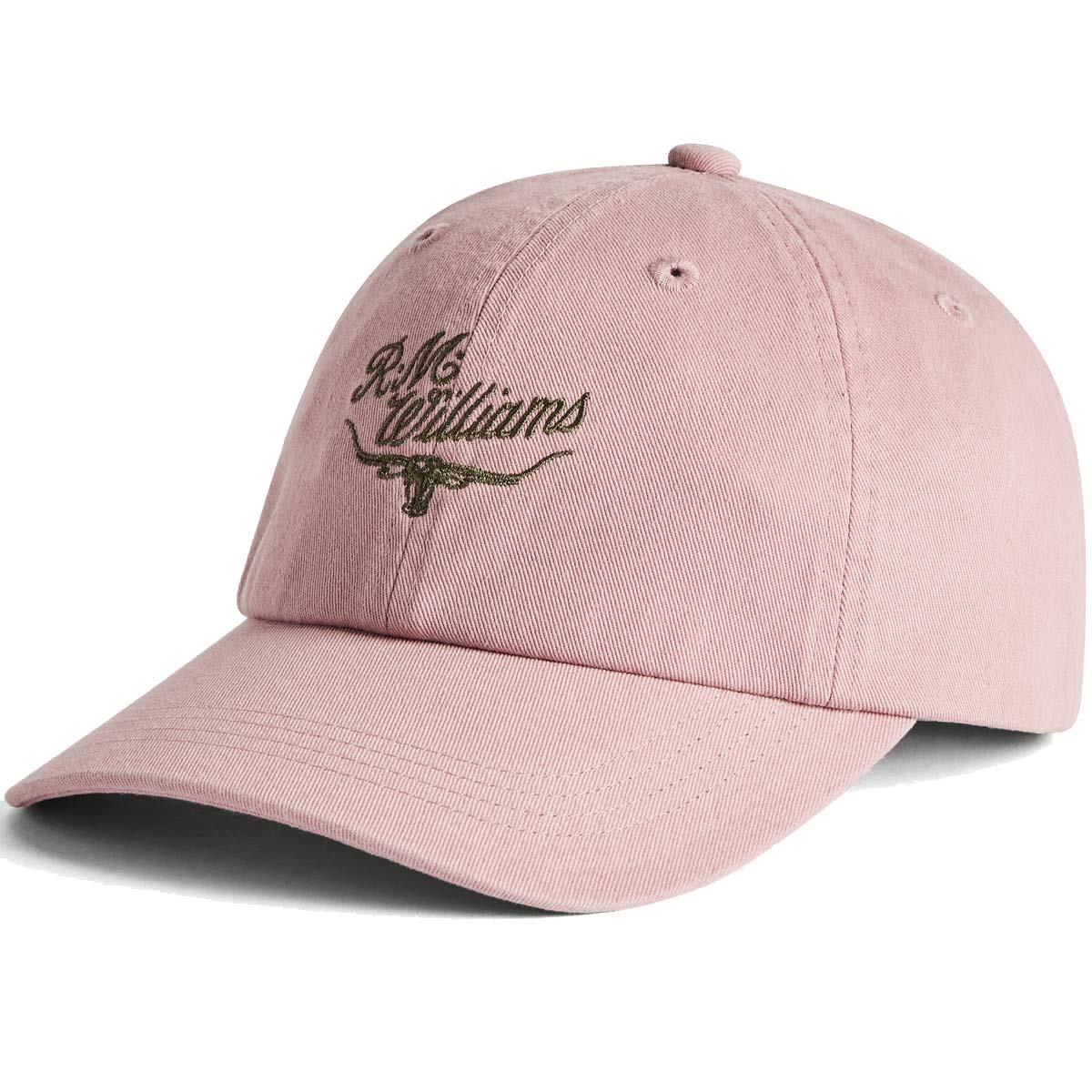 R.M. Williams Mens Script Longhorn Cap