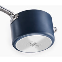 Joseph Joseph Space Folding Handle Ceramic Non-stick 3-piece Saucepan Set Base