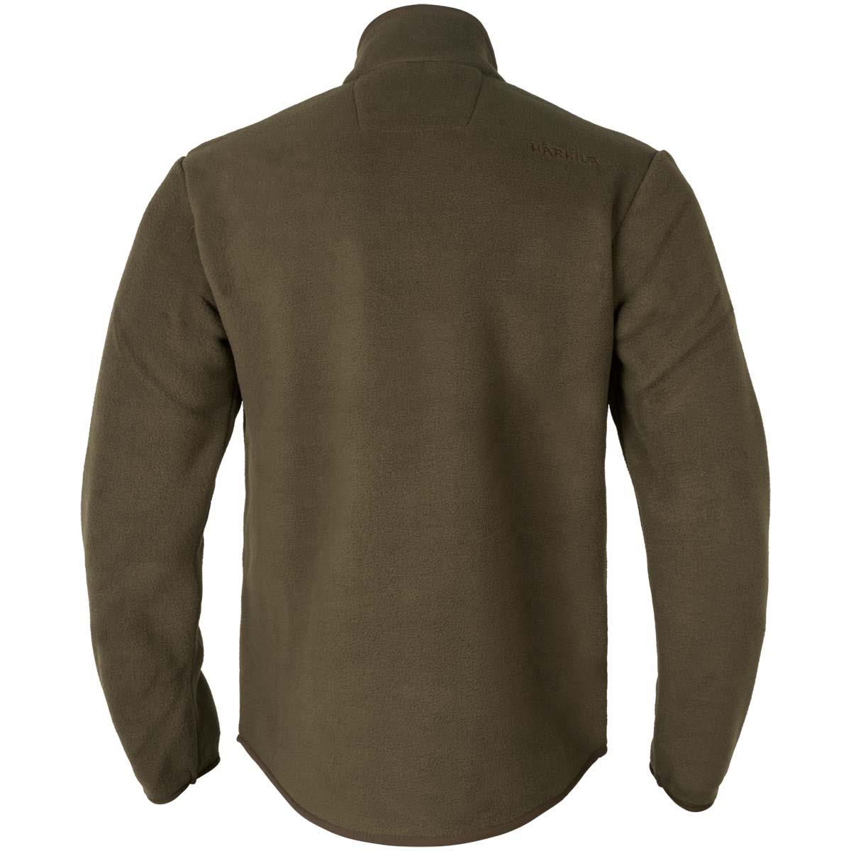 Willow Green Harkila Mens Torsby Fleece Jacket Back