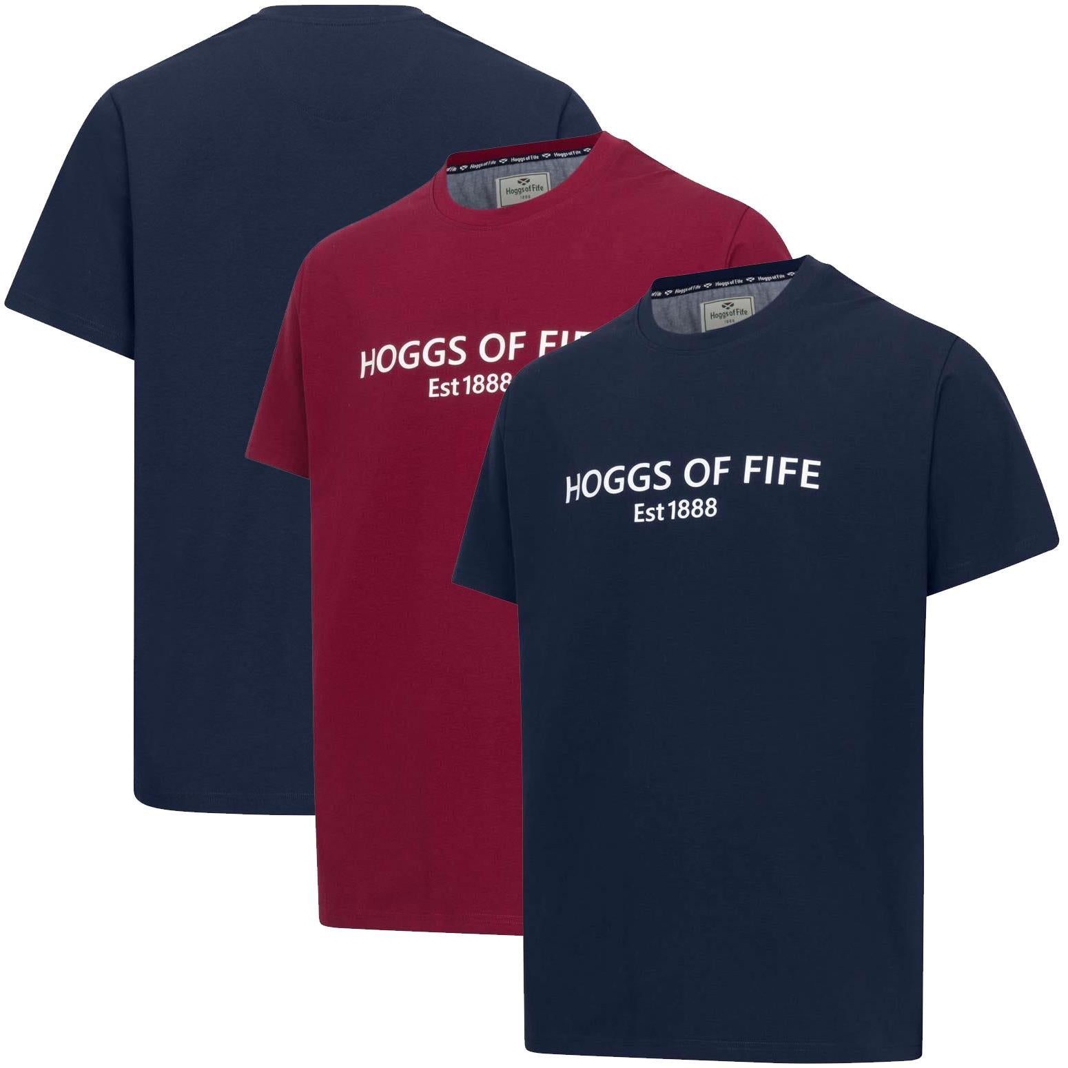 Hoggs Of Fife Mens Canonbie Printed T-Shirt