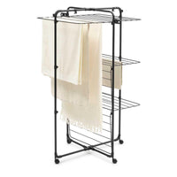 Matt Black Brabantia Tower Drying Rack 23 Metres In Use