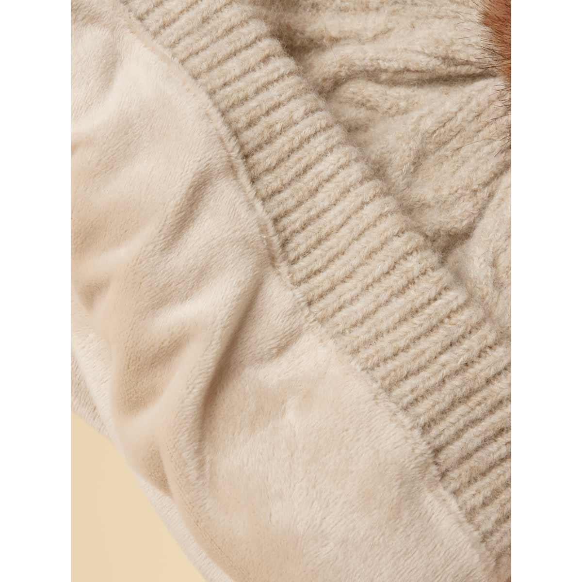 Joules Womens Cable Bobble Hat