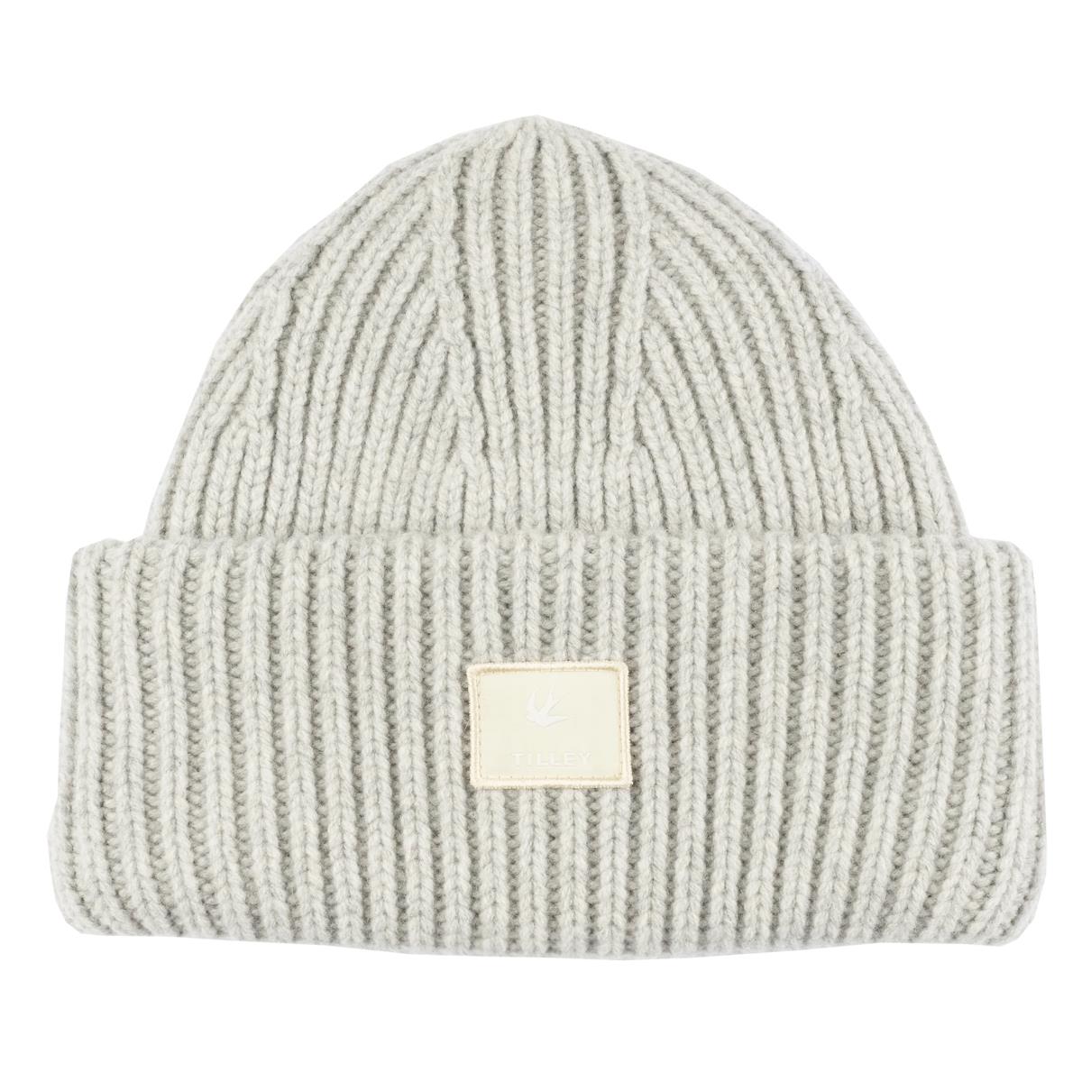 Silver Grey Tilley Unisex Alpine Beanie