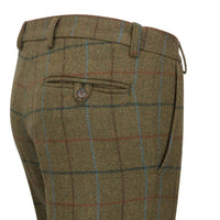 Green/Blue Hoggs Of Fife Mens Kingussie Tweed Breek Pocket