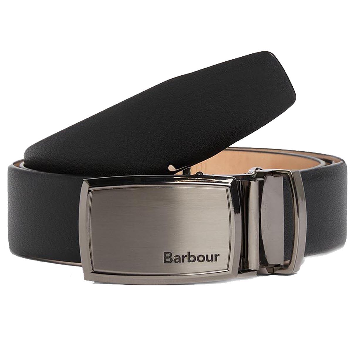 Barbour Mens Kyle Leather Belt