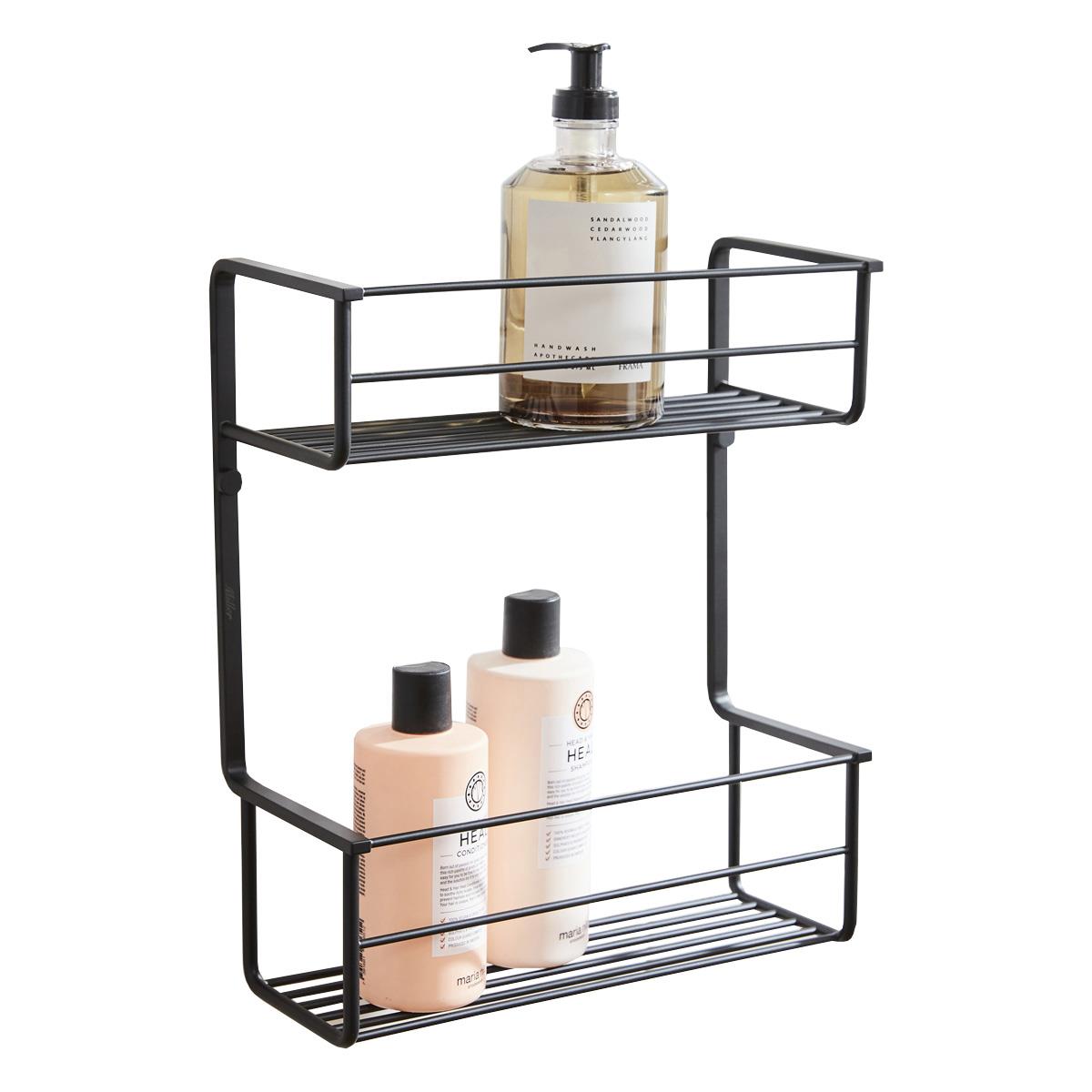 Miller Two Tier Basket / Black 971B