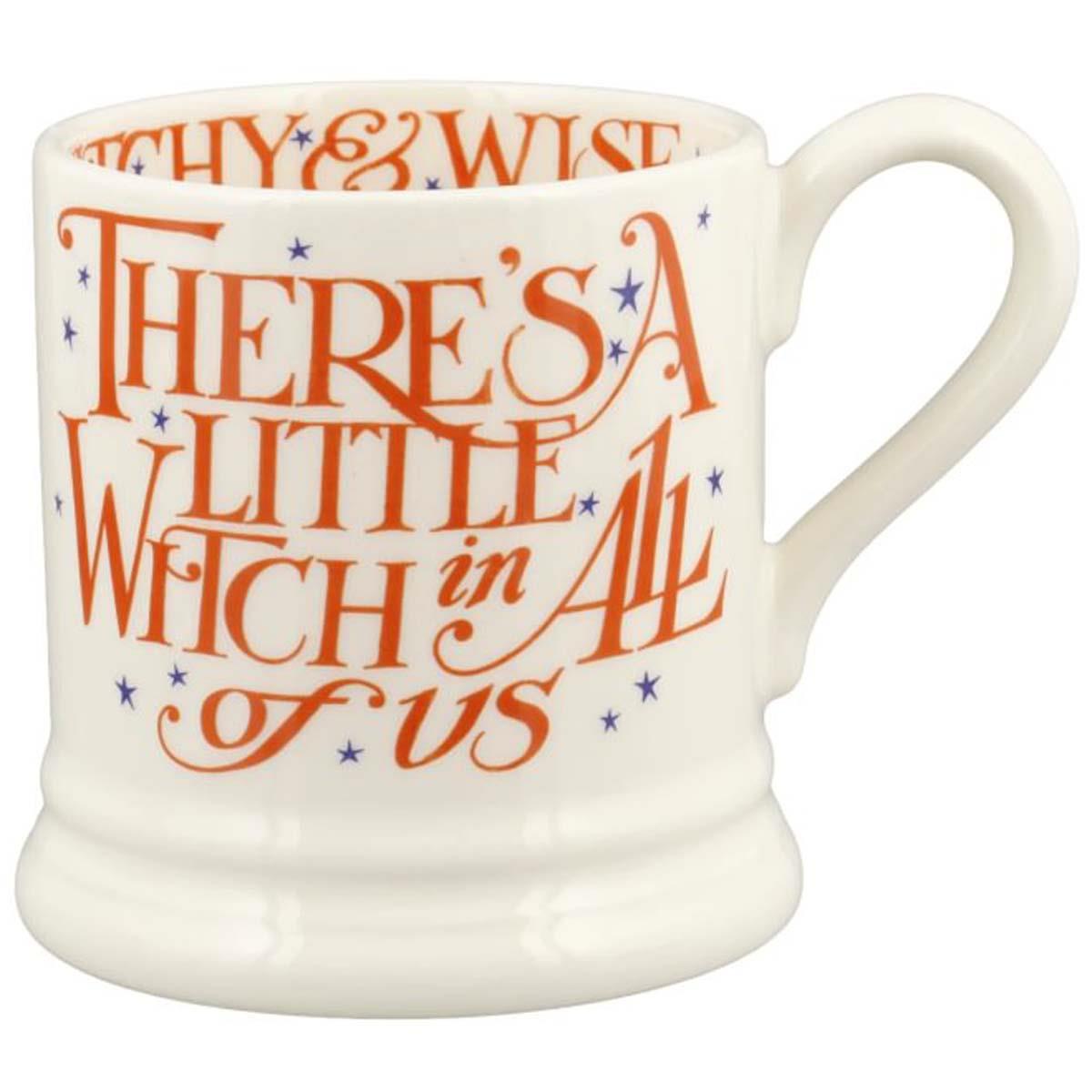Emma Bridgewater Halloween Toast Little Witch Half Pint Mug