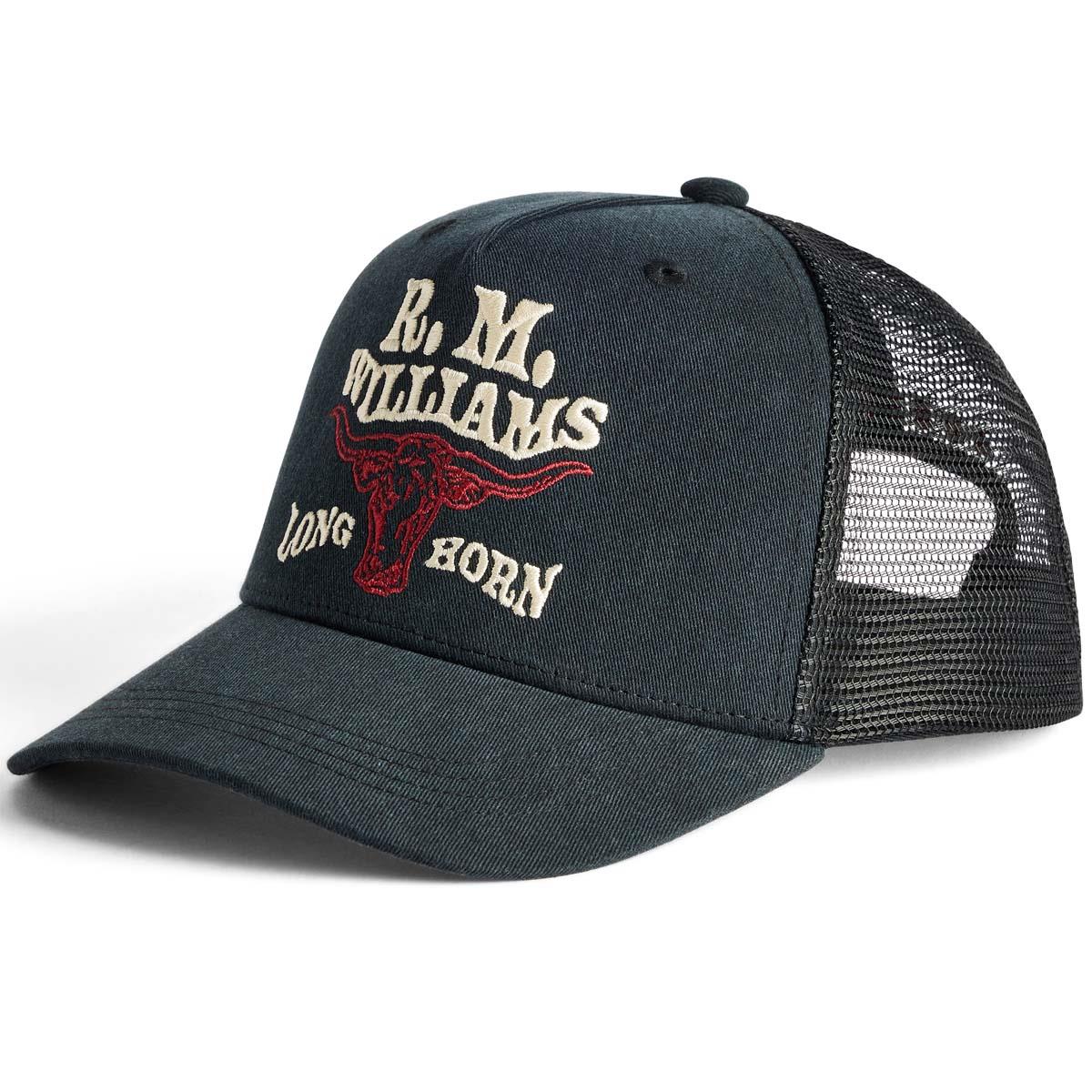 R.M. Williams Mens RMW Longhorn Trucker Cap