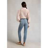 Vintage Denim Holland Cooper Womens High Rise Slim Jean On Model Rear