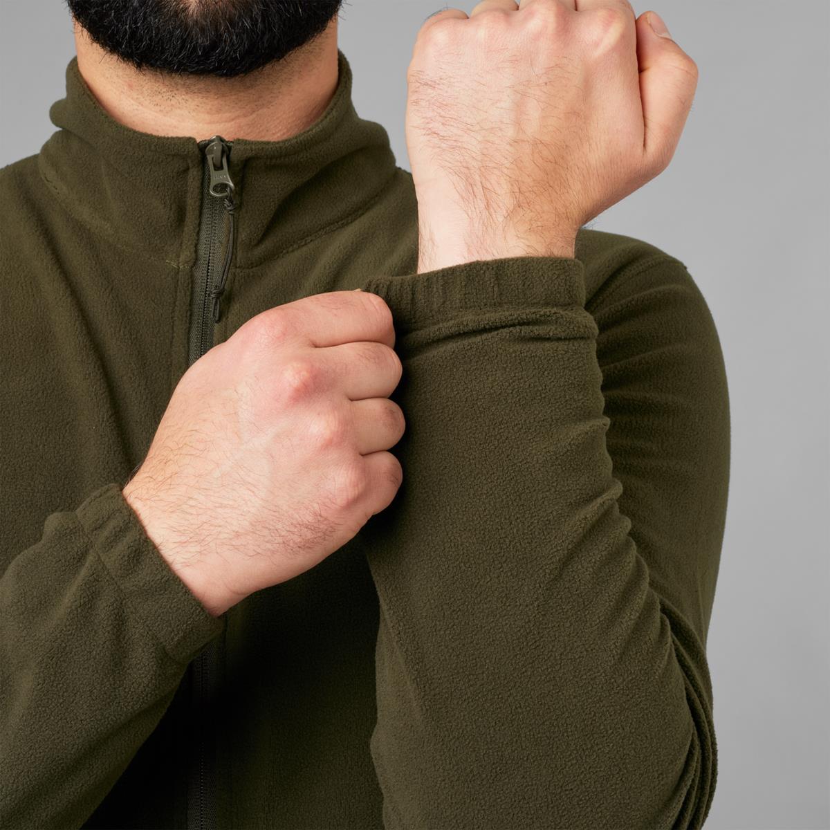Seeland Mens Benjamin Fleece Pine Green