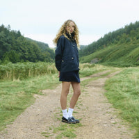 Dark Navy Barbour Womens Cecile Showerproof Jacket Lifestyle 2