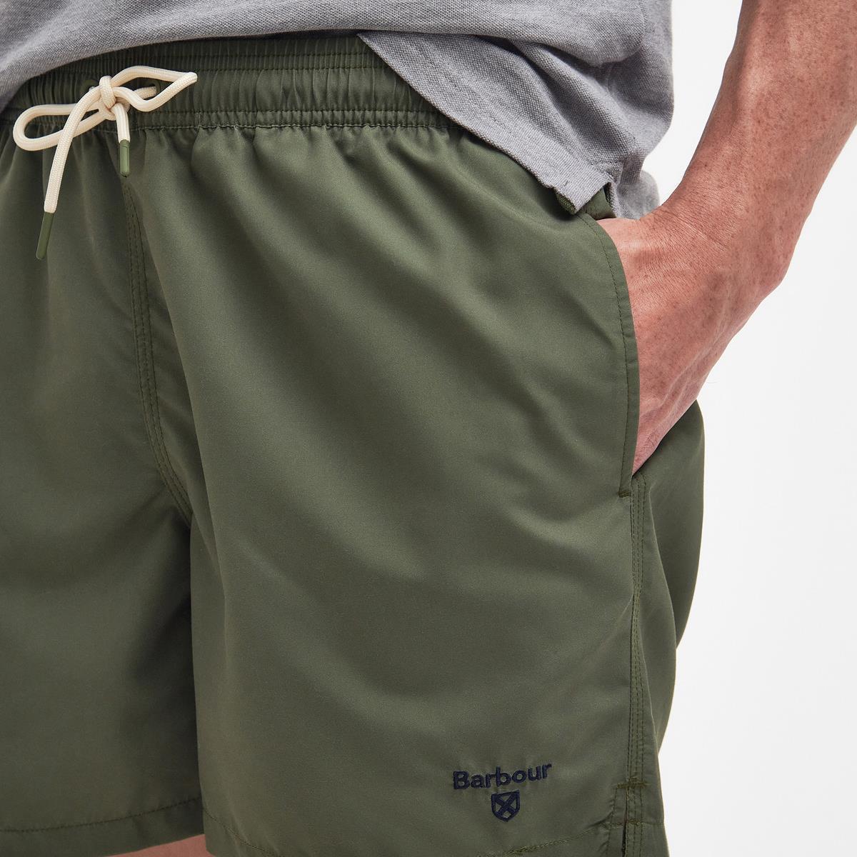 Barbour Mens Staple Logo Swim Shorts