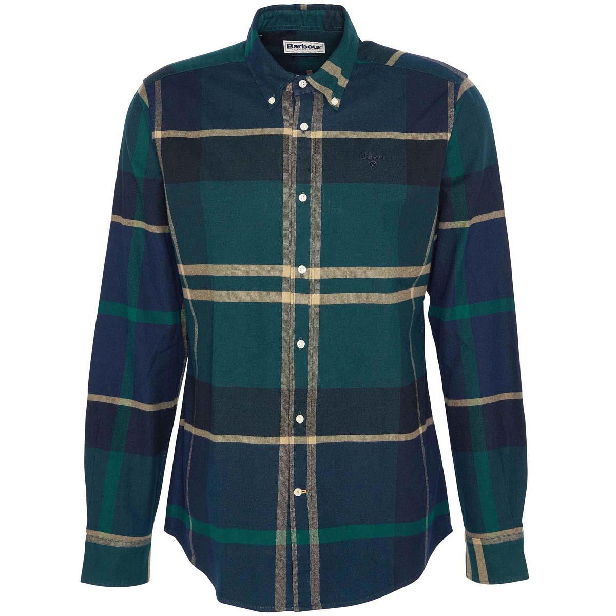 Green Loch Barbour Mens Iceloch Tailored Shirt