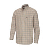 Hoggs Of Fife Mens Garvock Cotton Twill Herringbone Check Shirt