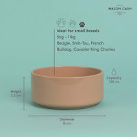 Mason Cash Cane Pet Bowl 15cm INFO