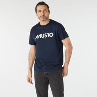 Musto Mens Logo T-Shirt Navy