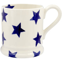 Emma Bridgewater Blue Star Half Pint Mug