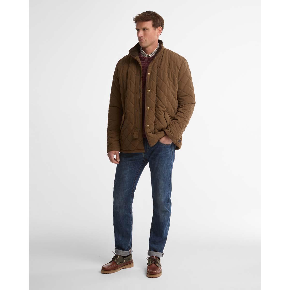 Barbour Mens Waterproof Shoveler Quilted Jacket