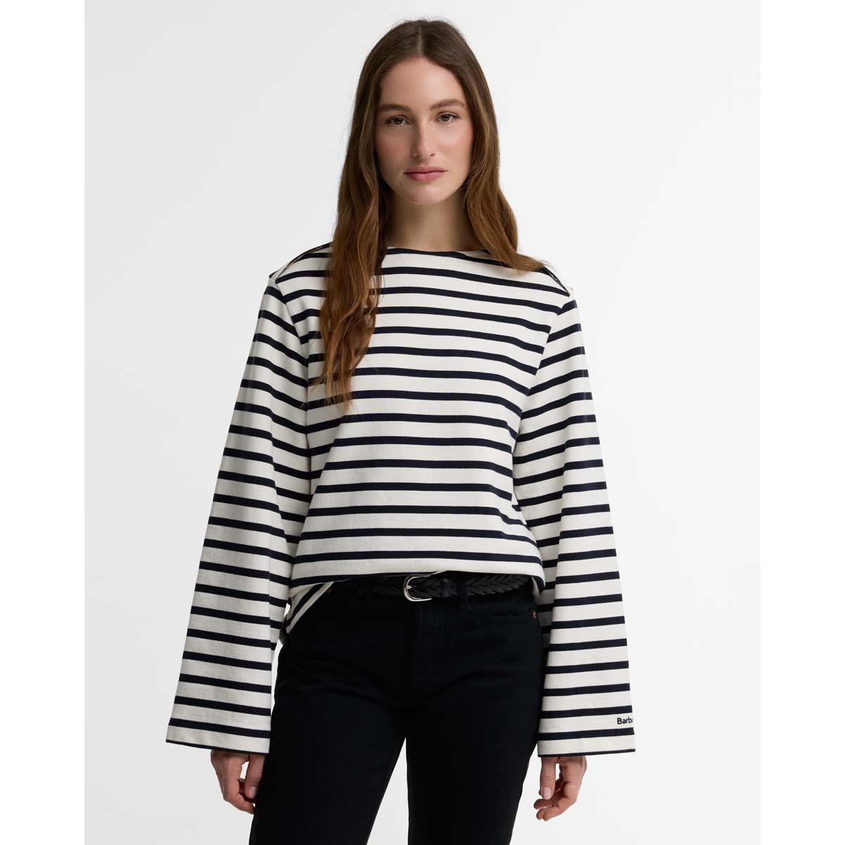 Barbour Womens Amryn Striped Sweatshirt