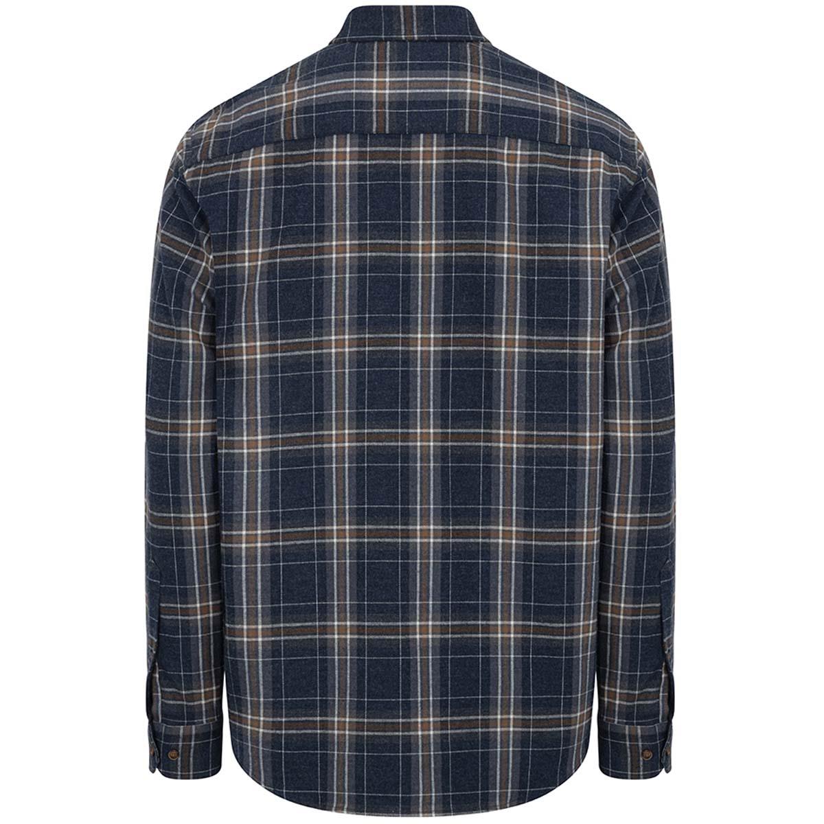 Hoggs Of Fife Mens Pitlessie Button Down Flannel Shirt