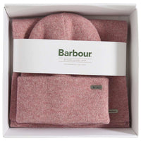 Barbour Womens Beanie and Scarf Gift Set