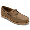 Brown Oiled Nubuck Loake Mens Padstow Deck Shoe