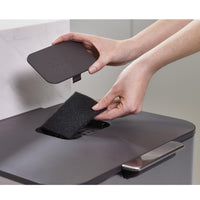 Graphite Joseph Joseph Compact 40L Waste & Recycling Bin odor