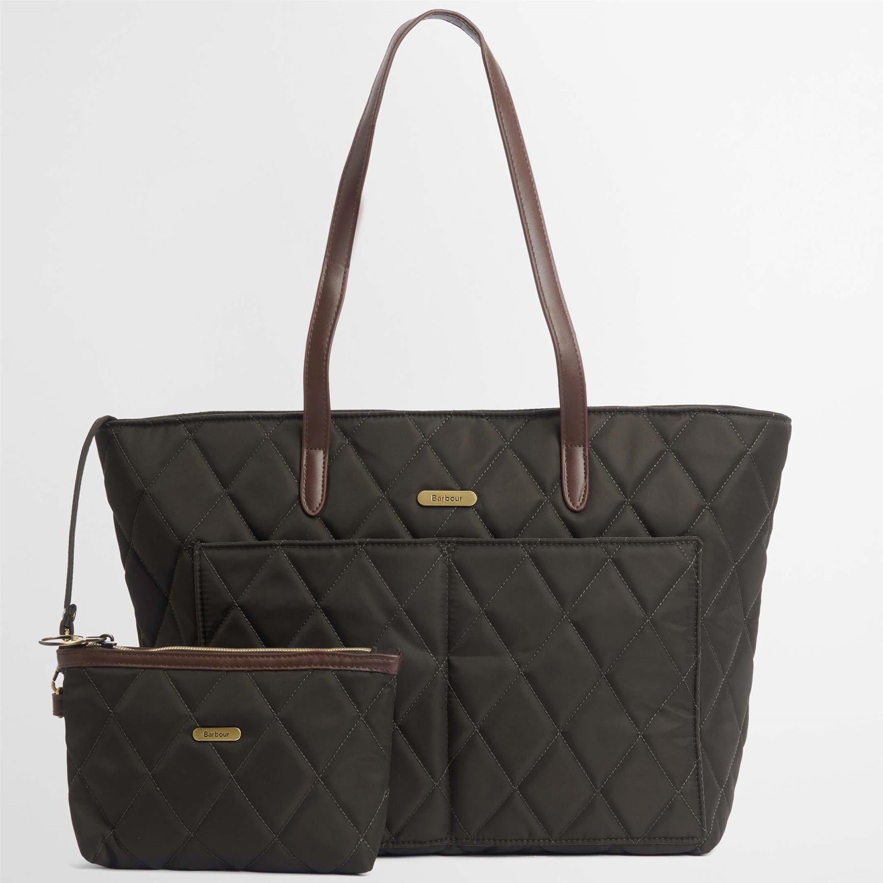 Barbour Womens Quilted Tote Bag