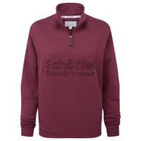 Burgundy Schoffel Womens St Issey Sweatshirt