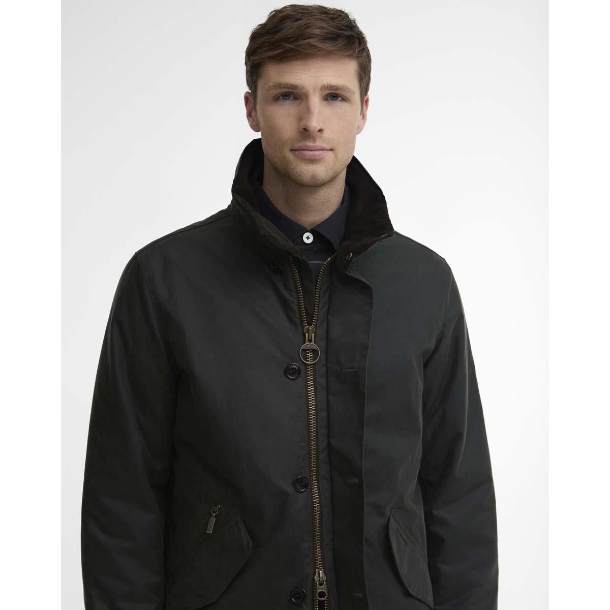 Barbour Mens Modern Powell Wax Jacket
