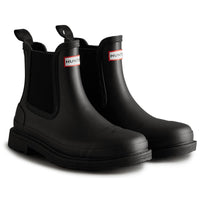 Hunter Mens Commando Chelsea Boots