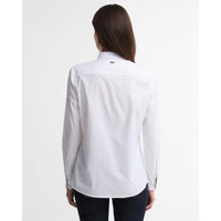 White/Light Muted Tartan BACK