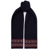 Ink Navy Holland Cooper Womens Jennifer Fairisle Scarf