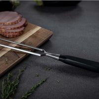 Kuhn Rikon Culinary Forged Carving Set Fork Detail