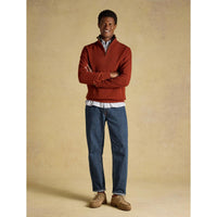 Joules Mens Alistair Zip Neck Sweatshirt