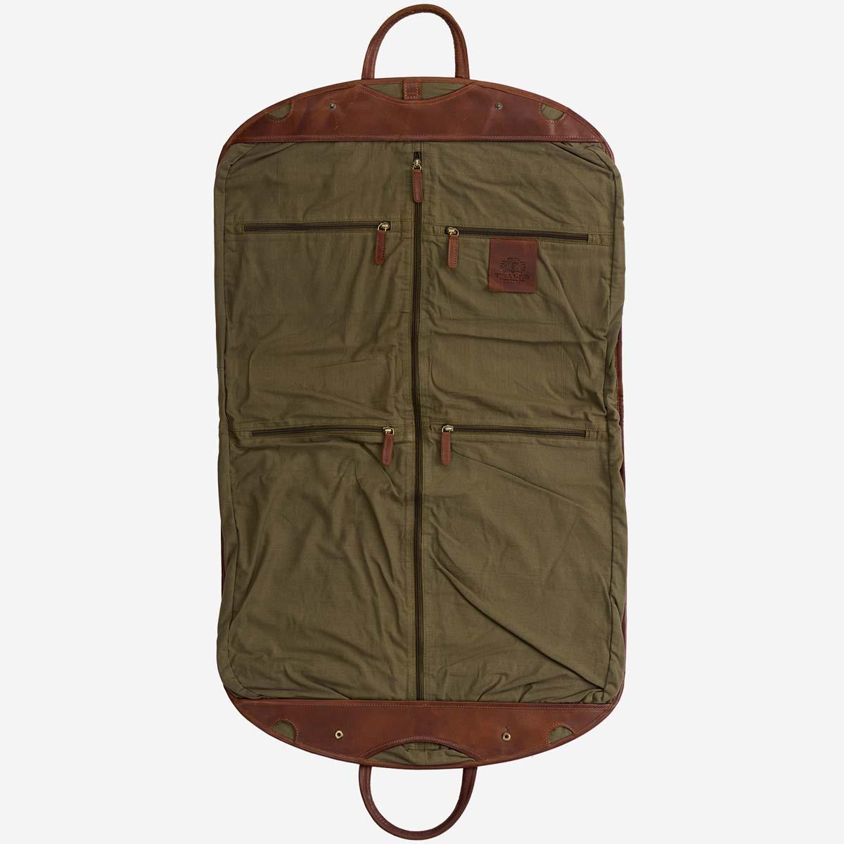 Teales Chestnut Suit Carrier