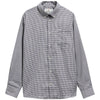 Deep Blue Barbour Mens Barnard Thermo Weave Regular Fit Check