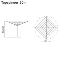 Brabantia Rotary Topspinner