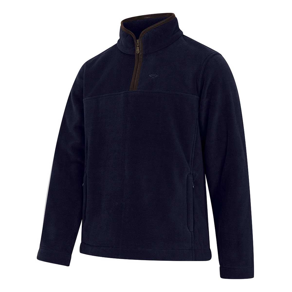 Hoggs Of Fife Mens Stenton 1/4 Zip Fleece Jumper