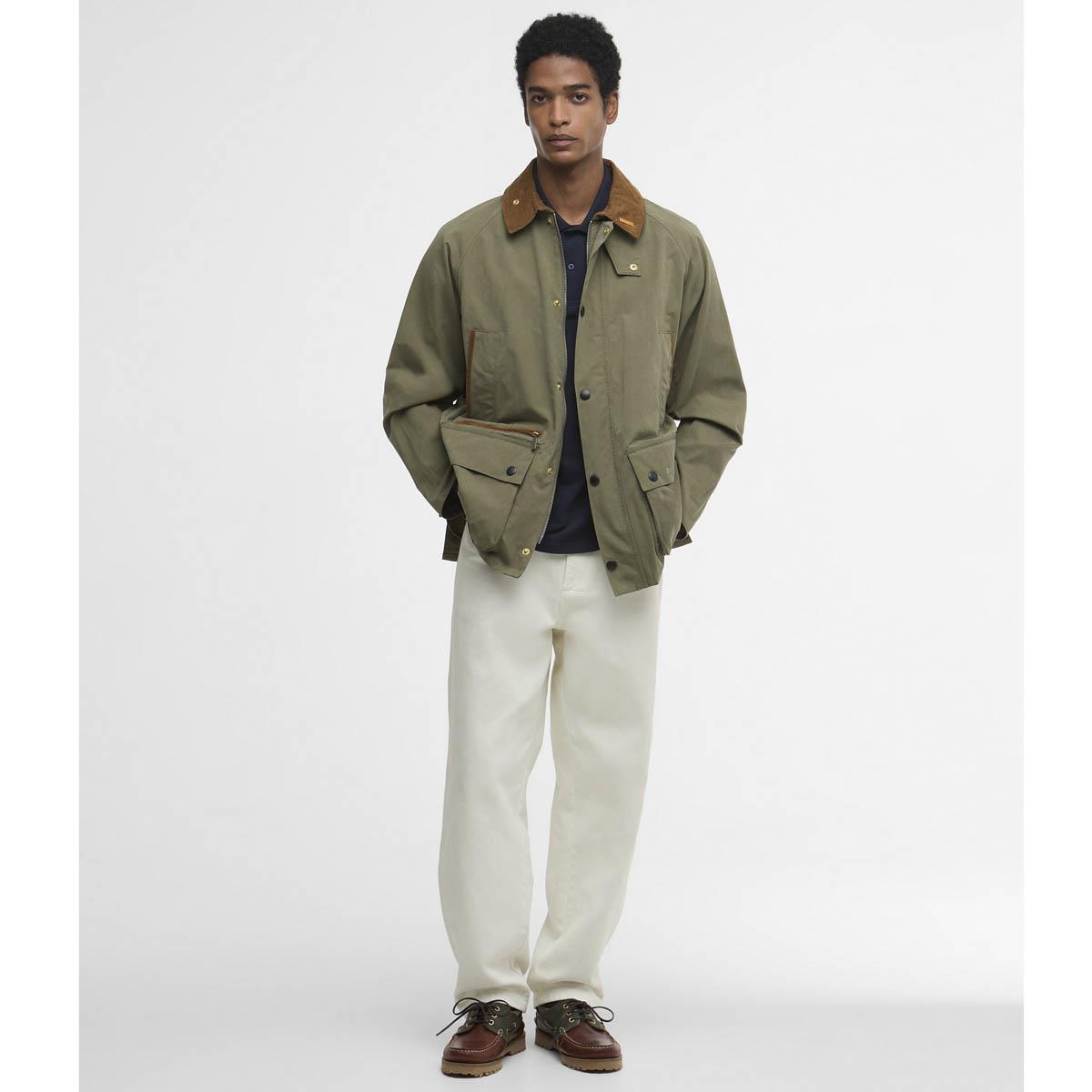 Fern Barbour Mens Icons Bedale Casual Jacket on model