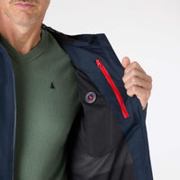 Navy Musto Mens Original Rain Jacket inner