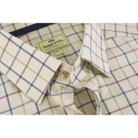 Hoggs Of Fife Mens Ambassador Premier Tattersall Long Sleeved Shirt