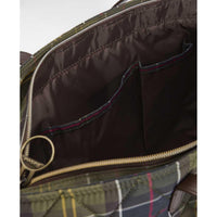 Classic Tartan Barbour Wetherham Quilted Tartan Bag inside