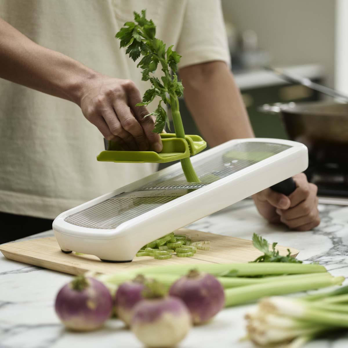 Joseph Joseph Multi-Grip Mandoline Plus Lifestyle