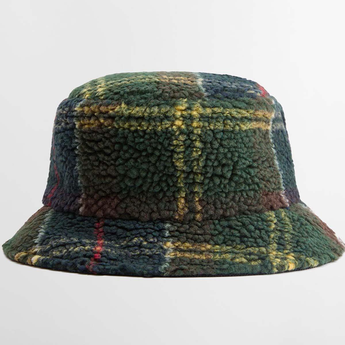 Barbour Mens Field Fleece Bucket Hat